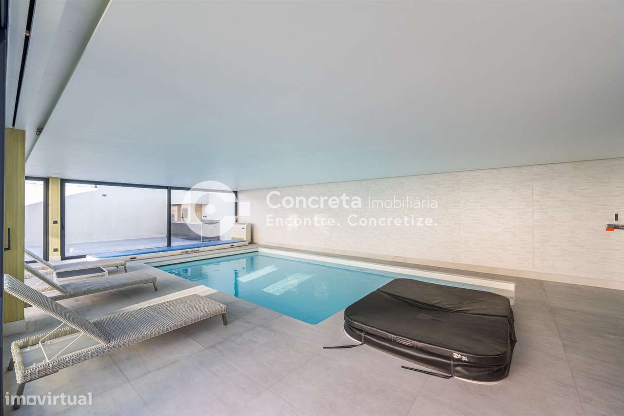 Moradia T3 com piscina interior em Tamel S. Veríssimo, Barcelos-38