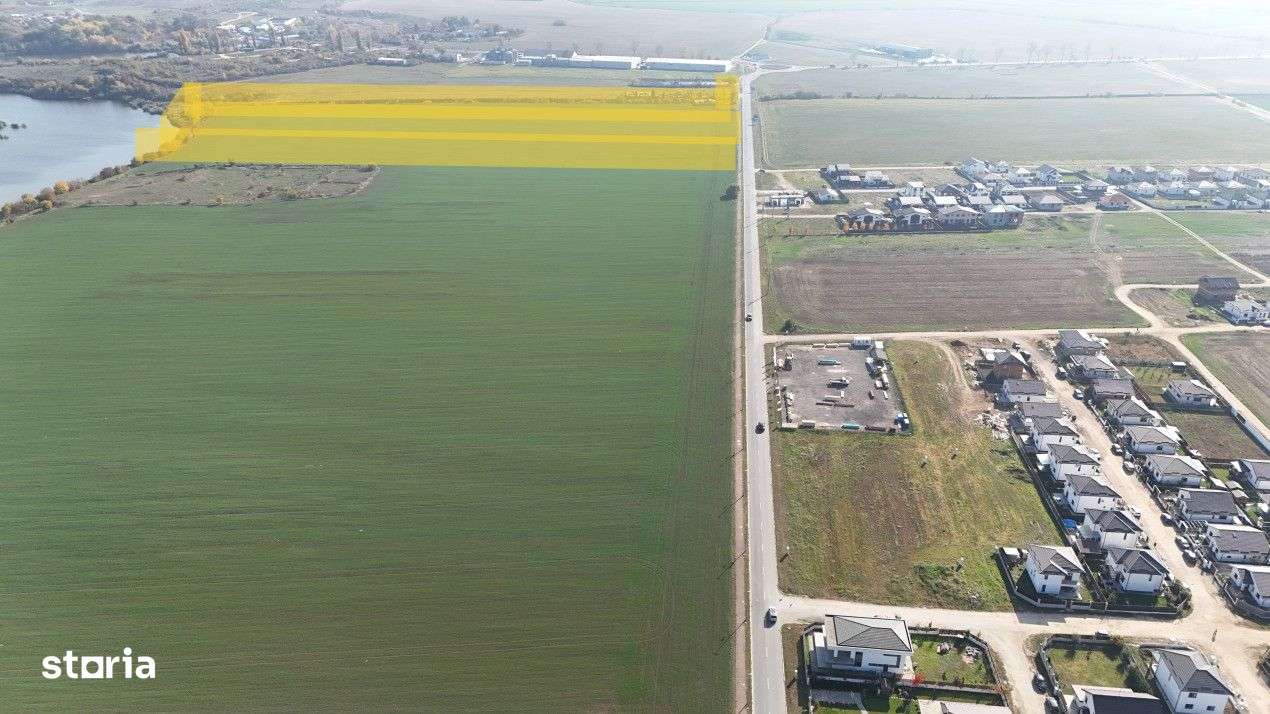 Teren pentru proiect de case in Buftea, cu deschidere la lacul Buciume - Imagine principală: 4/12