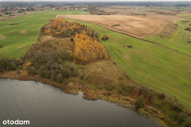 Działka inwestycyjna nad jeziorem 7,7ha