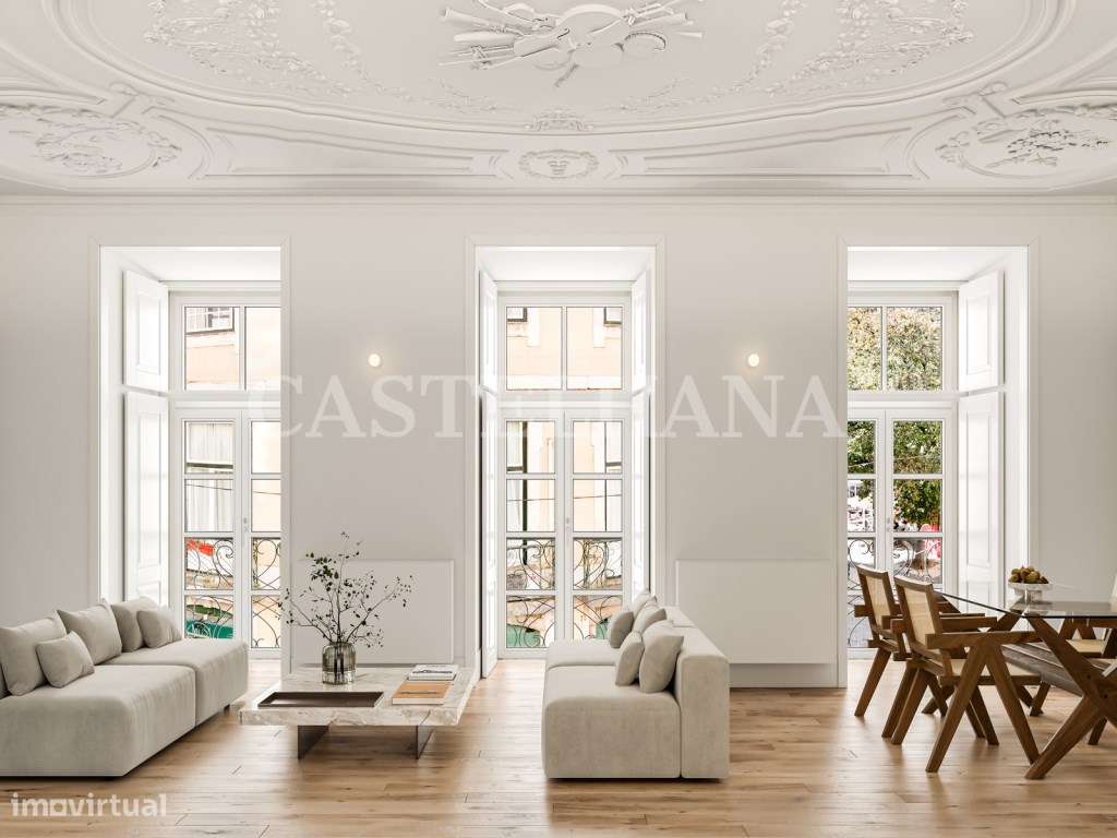 Apartamento T3 em novo empreendimento junto ao Cais do Sodré, Lisboa - Grande imagem: 3/77