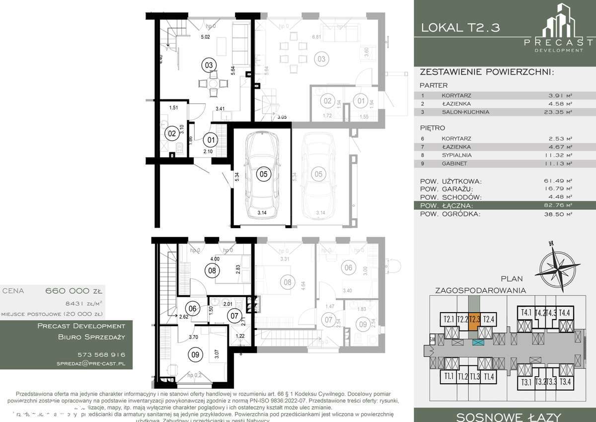 Mieszkanie z ogródkiem w Łazach - 10 min od Warszawy | T2.3 - Pełny obrazek: 2/16