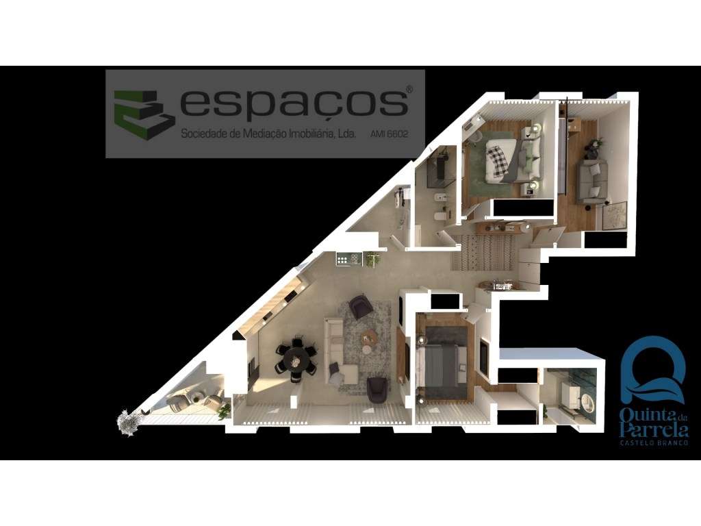 T3 Novo no Centro da Cidade. - Grande imagem: 4/7