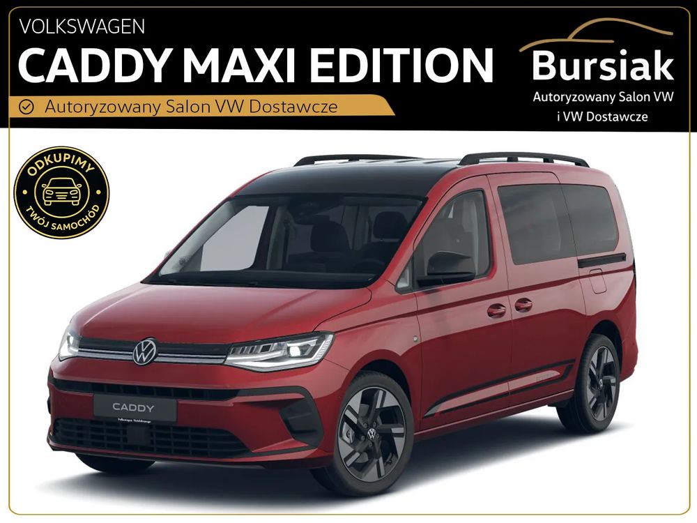 Volkswagen Caddy V (2020-) 2.0 (7-Si.) DSG Edition Maxi 2026