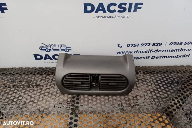 Grila ventilatie bord centru Suport + 2 grile ventilatie Opel Corsa C (facelift)  [din 2003 pana  2 - 1