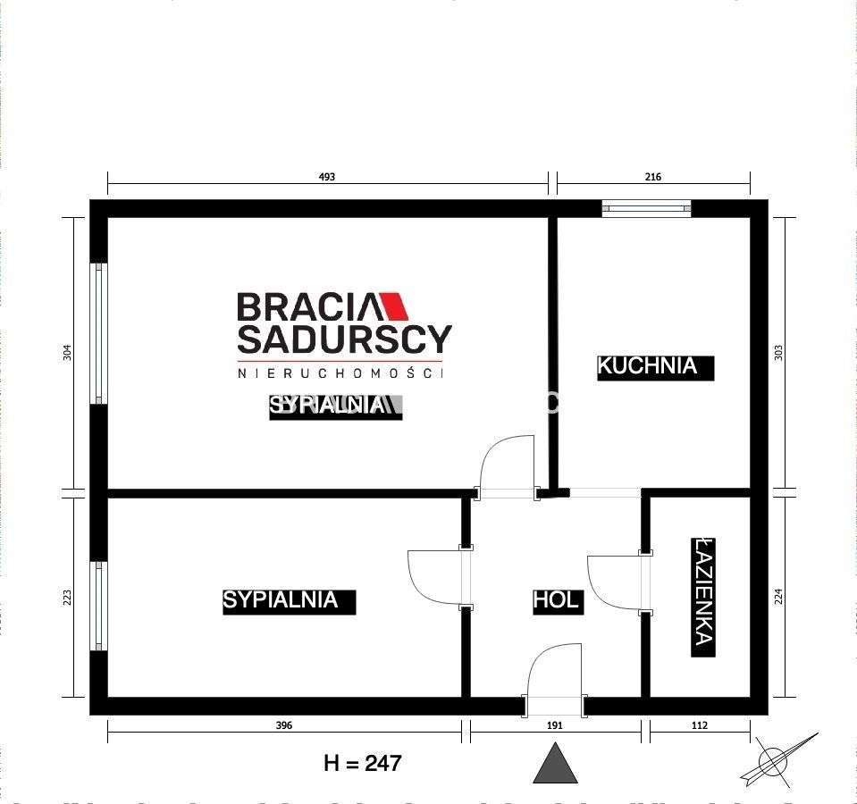 Mieszkanie, 37,26 m², Kraków-11