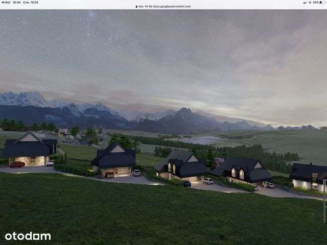 WIDOKOWA działka z PnB domu o WYJĄTKOWEJ, nowoczesnej ARCHITEKTURZE!-4