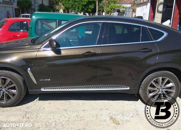 Praguri Aluminiu compatibile cu BMW X6 F16 - 9