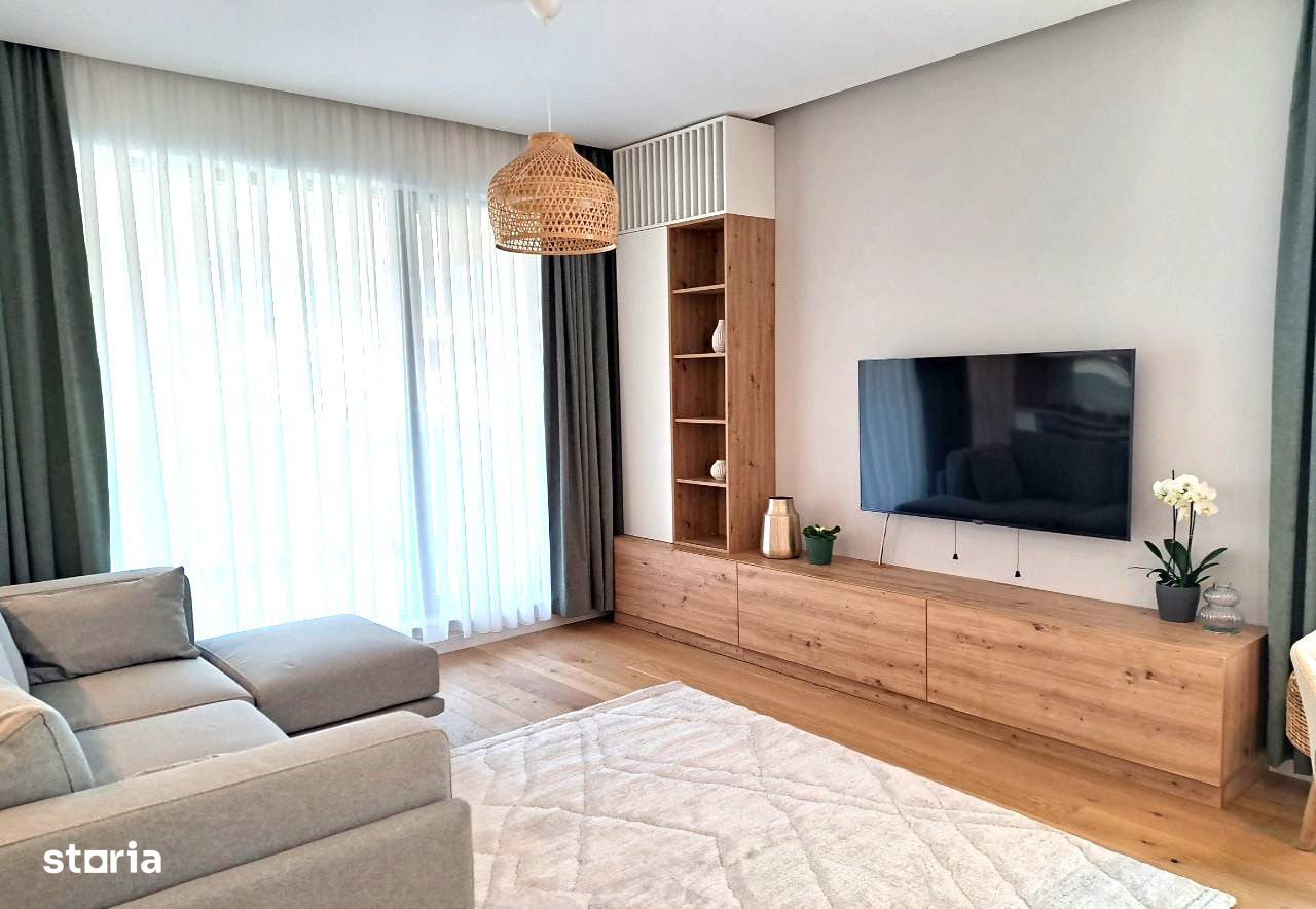 APARTAMENT DE 2 CAMERE, 60MP, MODERN, PARCARE, NUSCO AVIATIEI