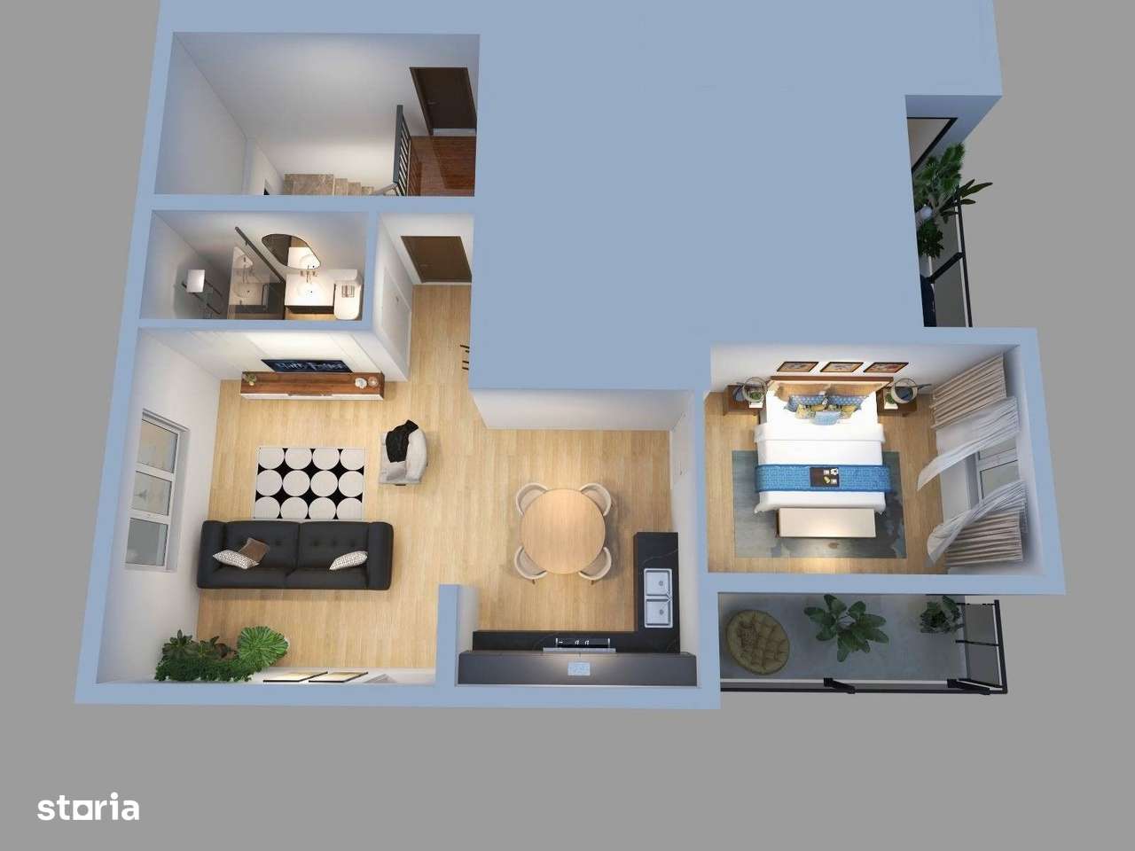 Apartament 2 camere 23 august OTOPENI-5