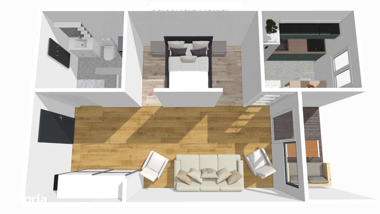 Garsoniera la Cheie, 33mp, cartier Veterani de Razboi - Imagine principală: 3/8