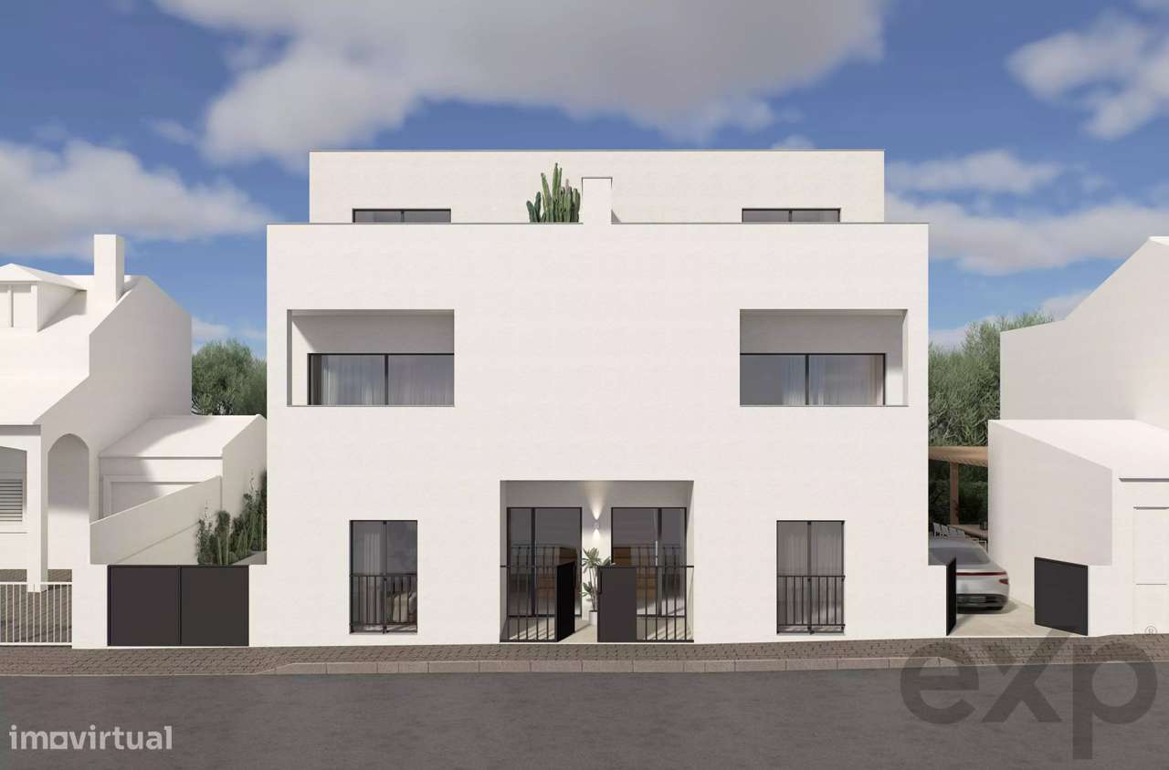 Lote Urbano com Projeto Aprovado para 2 Moradias Geminadas | Luz de Ta-7