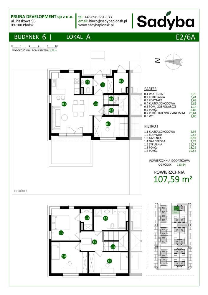Osiedle Sadyba | dom 5-pok. | E2/6A - Pełny obrazek: 2/9
