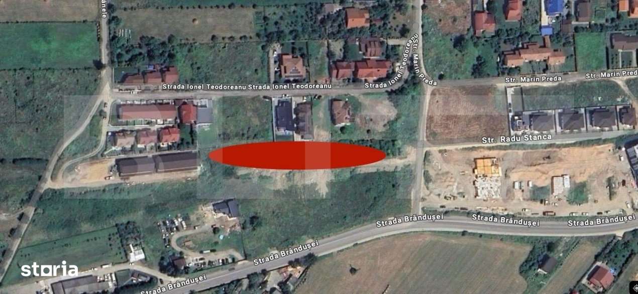 Teren intravilan 5600mp pt P+3 si 15 case insiruite in Cetate - Imagine principală: 3/3