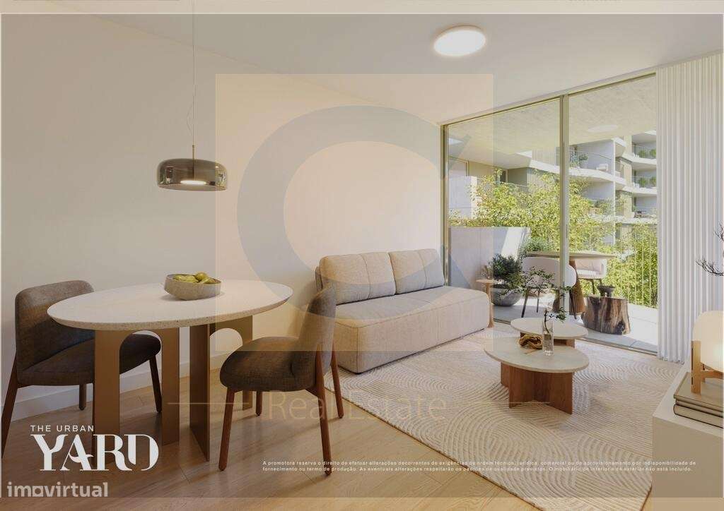 THE YARD – Apartamento T2 Novo com Varanda e Garagem nos Jardins d’Arr-5