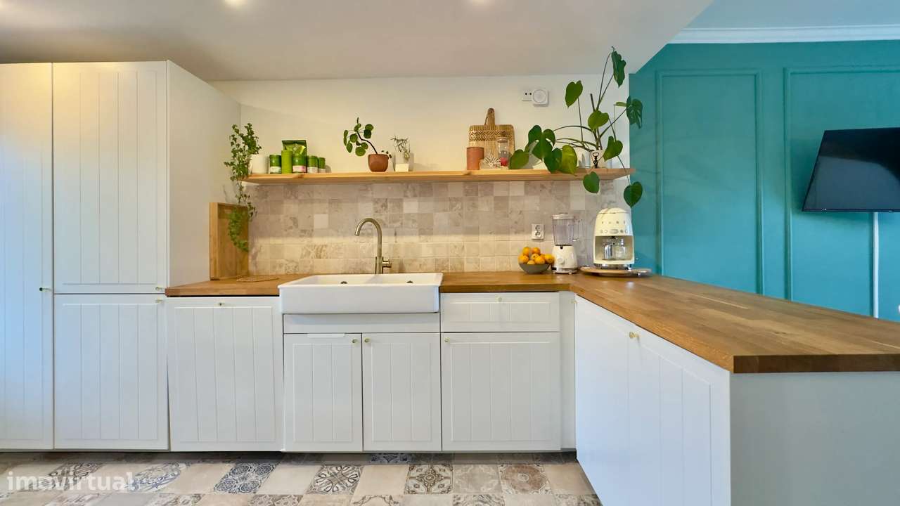 Moradia Renovada T3 + 2 (2 frações independentes) Piscina e barbecue - Grande imagem: 5/57