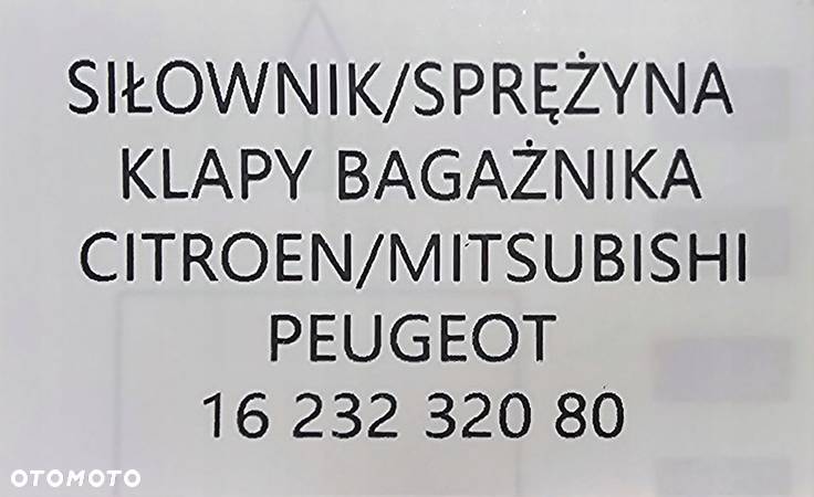 NOWY ORG SPRĘŻYNA GAZOWA SIŁOWNIK BAGAŻNIKA CITROEN / PEUGEOT / MITSHUBISHI - 8