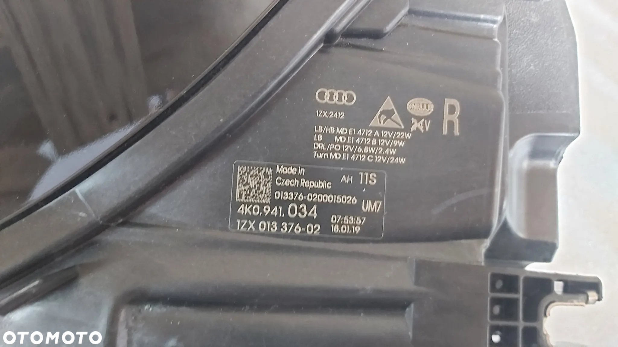 Audi A6 C8 Komplet lamp przednich prawa/lewa - 8