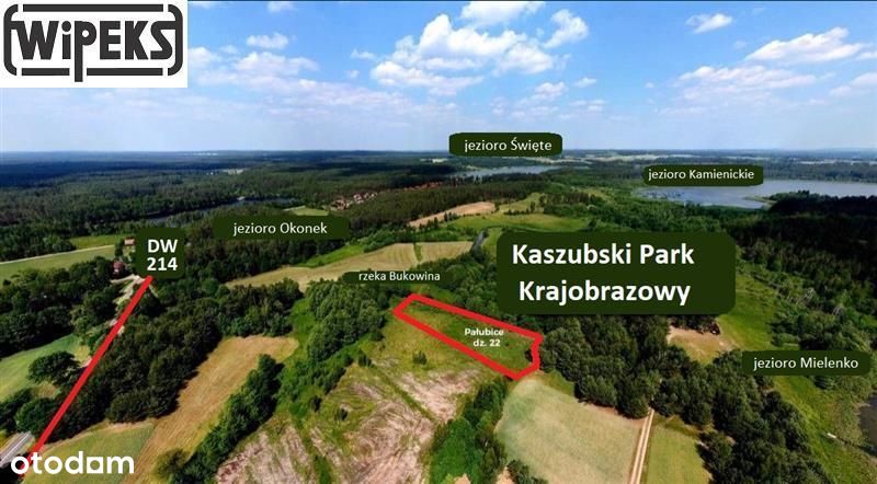 Malownicza działka budowlana w Kaszubskim Parku Kr