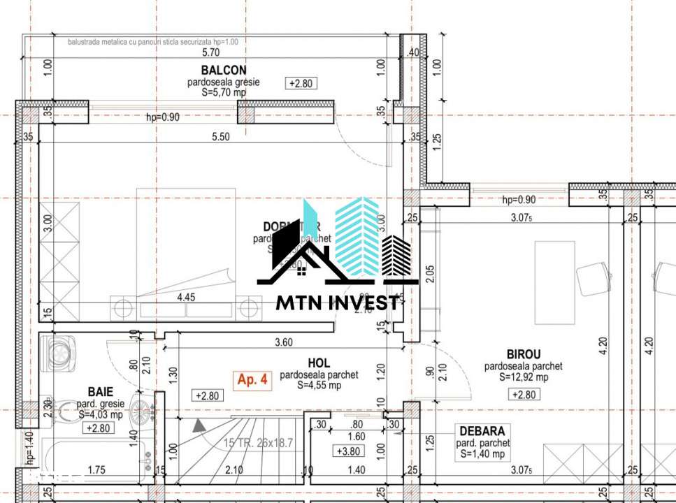 Casa 3 Camere de Vanzare in Sibiu– Zona Arhitectilor | Curte,Parcare - Imagine principală: 3/4