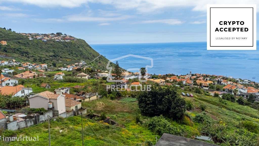 Terreno  906m² e duas casas para reabilitar –  Arco da Calheta - Grande imagem: 1/11