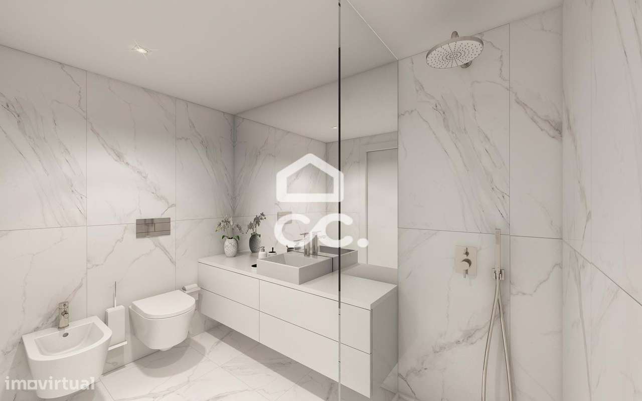 Moradia com projeto aprovado para T4 de luxo, na Foz Velha, com garage-12