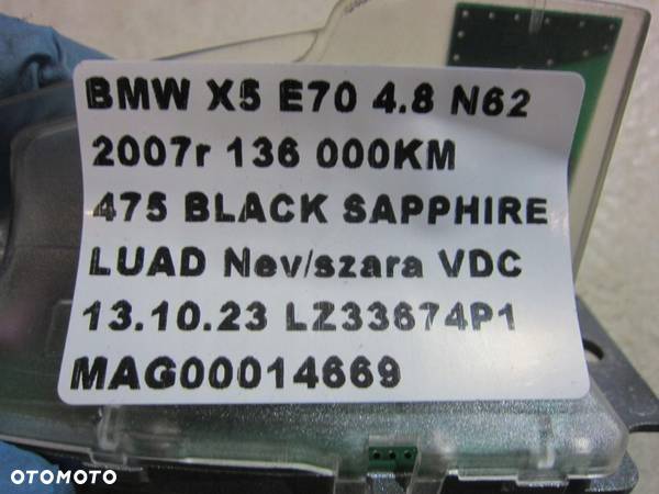 BMW X5 E70 E91 X1 E84 ANTENA DACHOWA GPS WZMACNIACZ 9209431 6972311 - 6