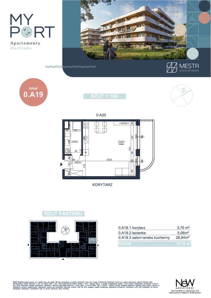 MyPort Apartamenty Darłówko - 0.A19