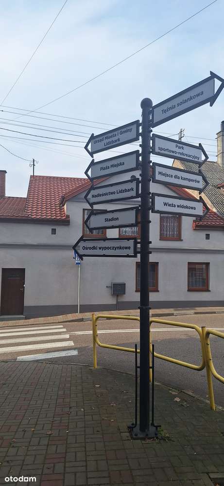 DOM WOLNOSTOJĄCY W CENTRUM LIDZBARKA – OGRÓD, GARAŻ, TARAS