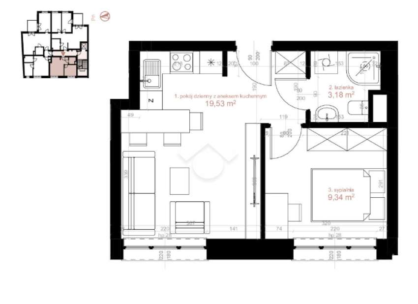 Kraków, Krowodrza - Dwupokojowe mieszkanie w nowej inwestycji!-5