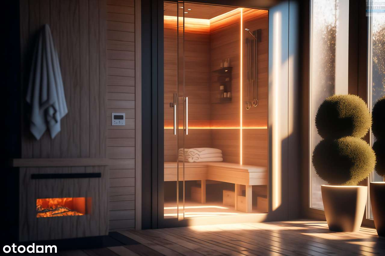 Luksusowa Willa z jacuzzi i sauną w otulinie lasu-18