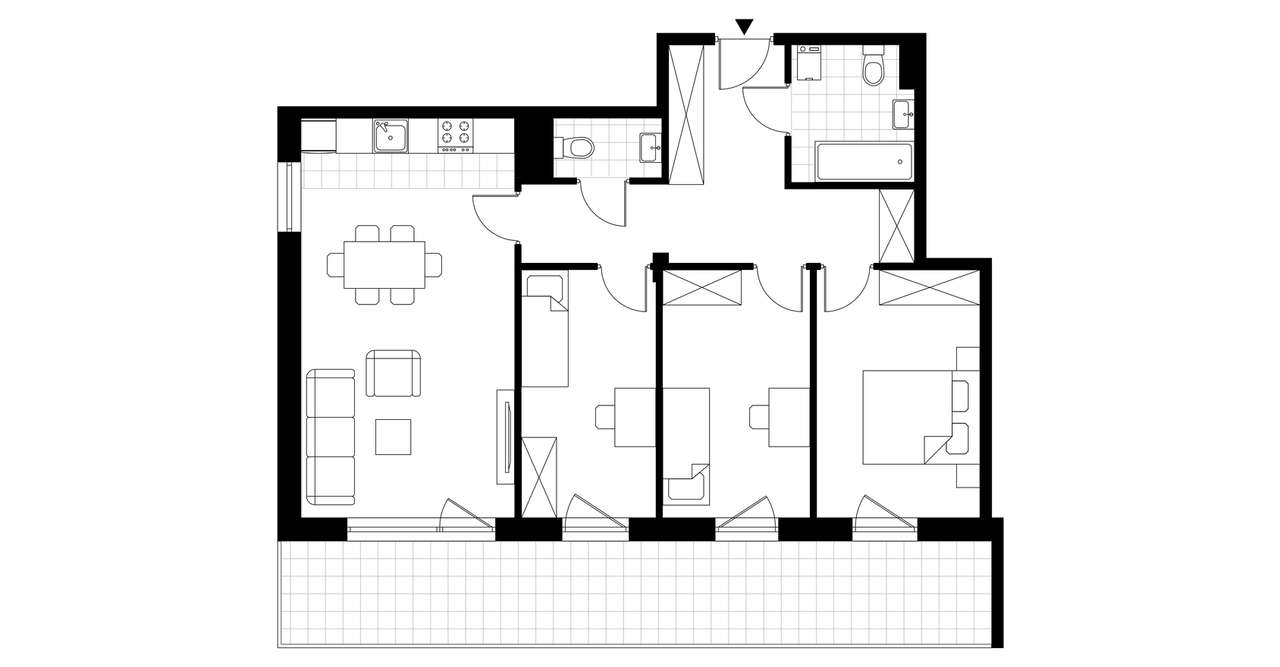 Osiedle przy Azalii | mieszkanie 4-pok. | B18 - Pełny obrazek: 4/7