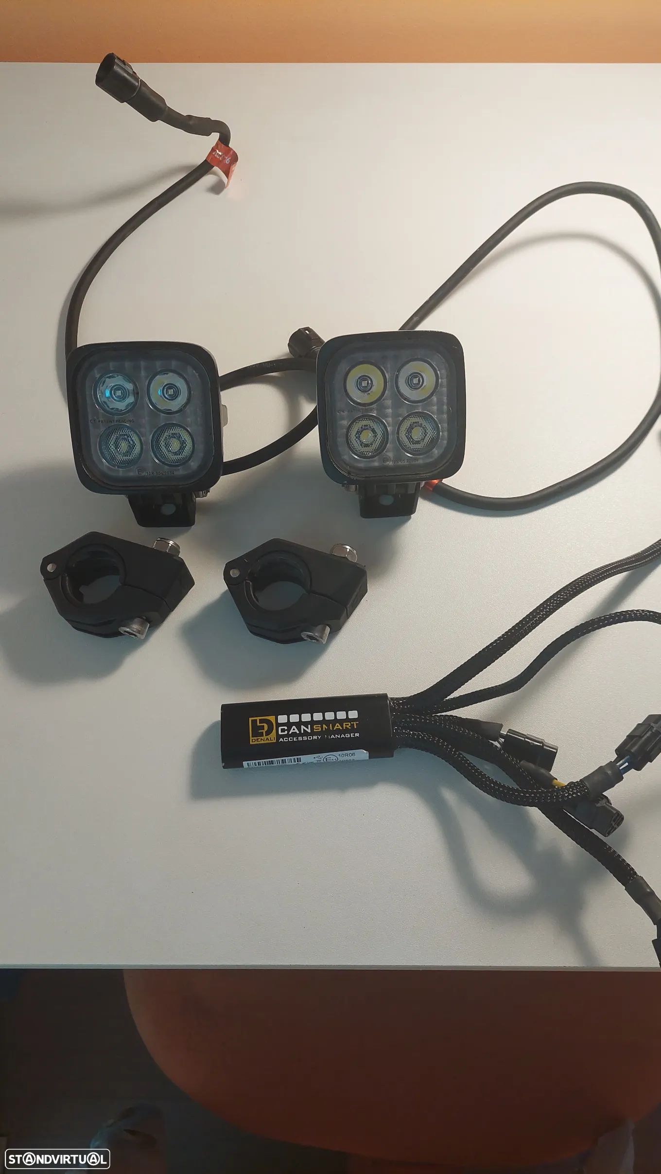 Luzes auxiliares Denali S4 + Controlador CANsmart™ GEN II -BMW - 1