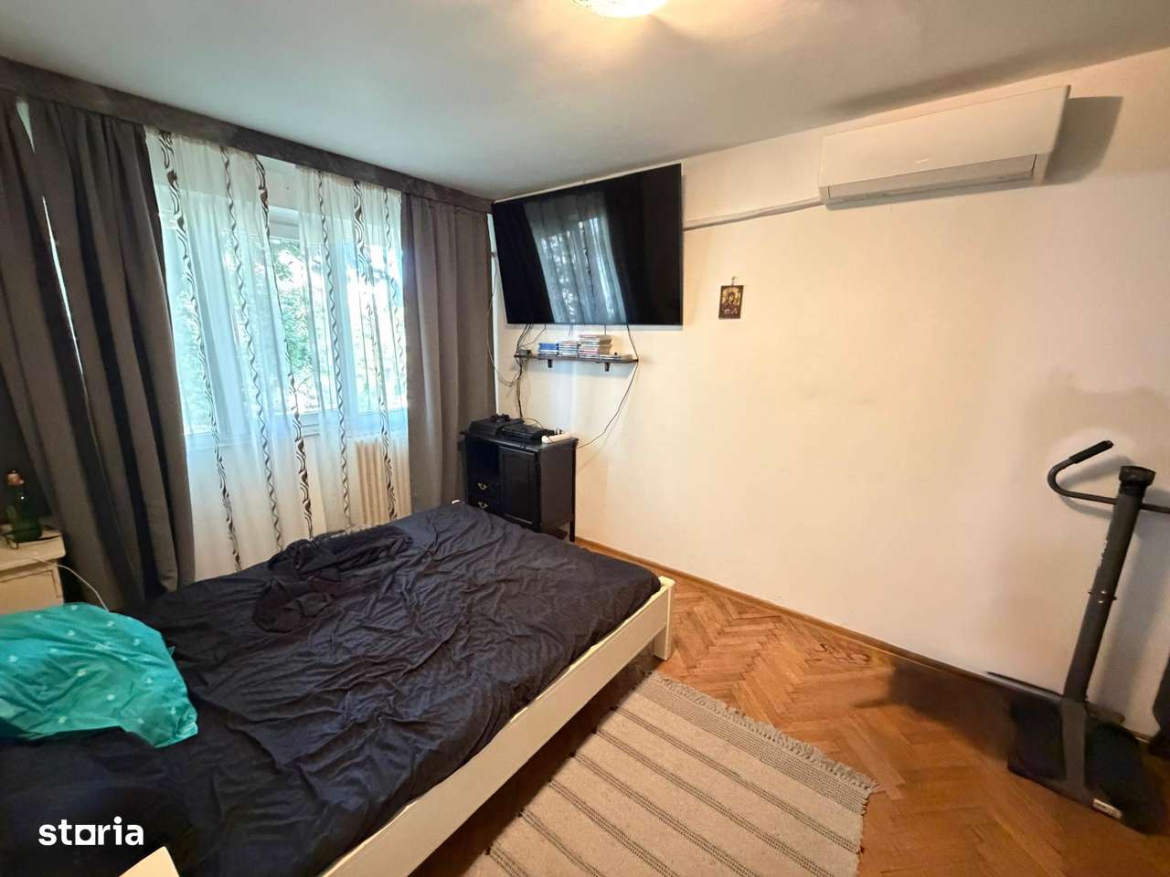 Apartament 2 camere, ETAJ 2/4, fara risc, Podu Ros-2