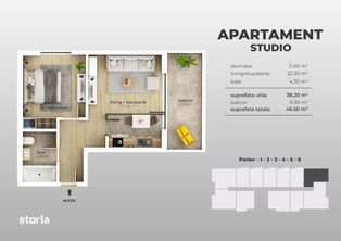 Berceni-Aparatorii Patriei-Apartament 2 camere-promotie