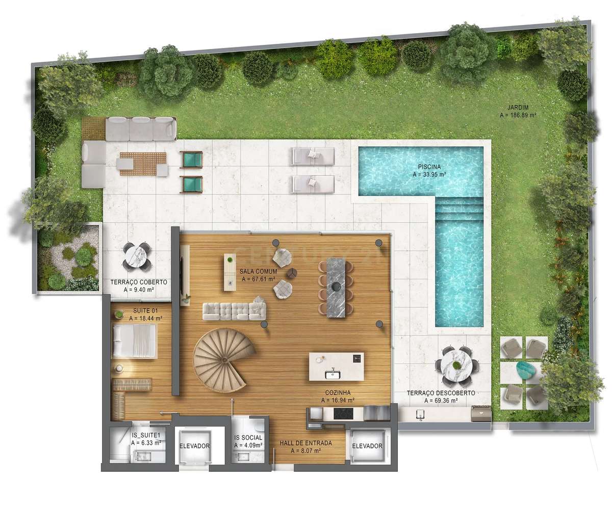 The Principado Cascais - T4 Duplex - Luxo e Exclusividade na Prestigia - Grande imagem: 4/7