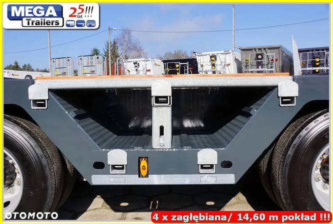Mega Niskopodłogowa 4 x ZAGŁĘBIENIA na koła, dł. 9.600 mm ład. 41 Ton NOWOŚĆ !!! - 17