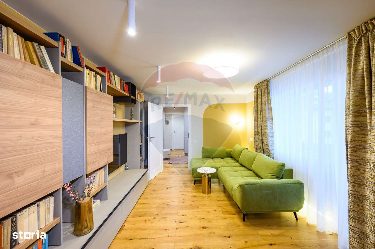 Apartament renovat, modern, cu 3 camere, de vânzare în Grigorescu-15