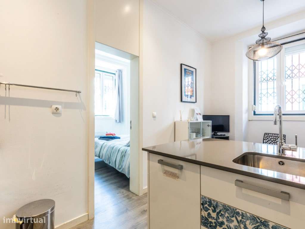 Apartamento T1 mobilado no Príncipe Real - Grande imagem: 4/14