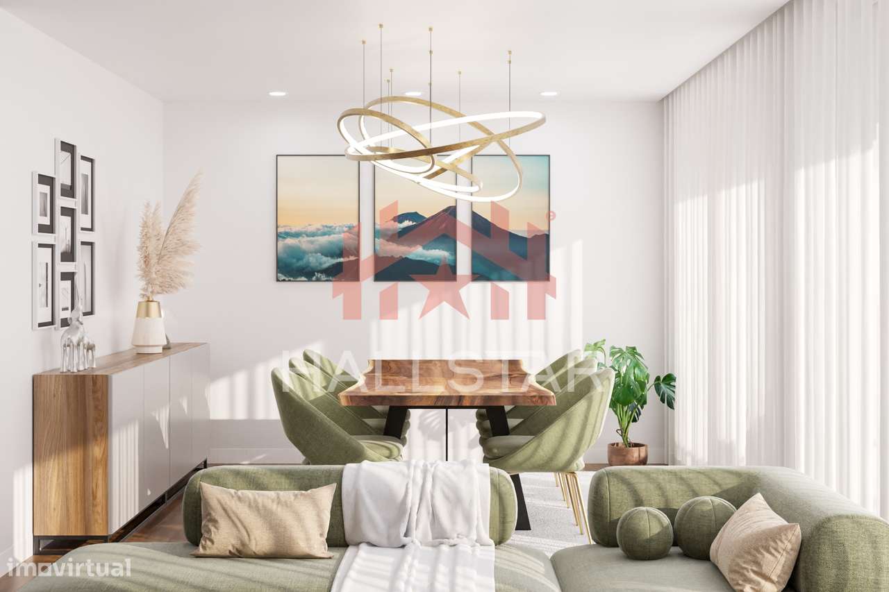 Apartamento T2 / Em Construção / Garagem para 2 Carros / Marrazes-7