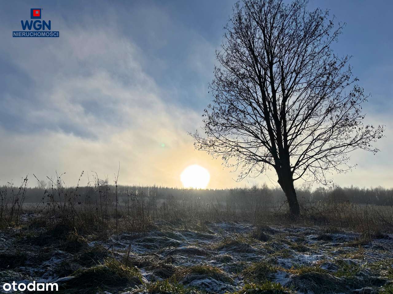 Działka budowlana z pięknymi widokami pod lasem.-0