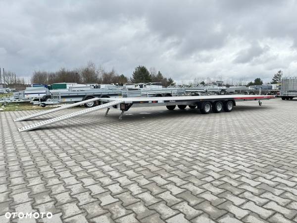 Lorries PL35-8521 laweta na dwa auta 3500kg wypełnienie podłogi ALU 3 osie - 35