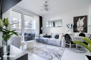 Apartament w stylu glamour na Bielanach