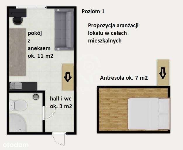 Lokal na Ołtaszynie idealny pod branże beauty - Pełny obrazek: 5/5