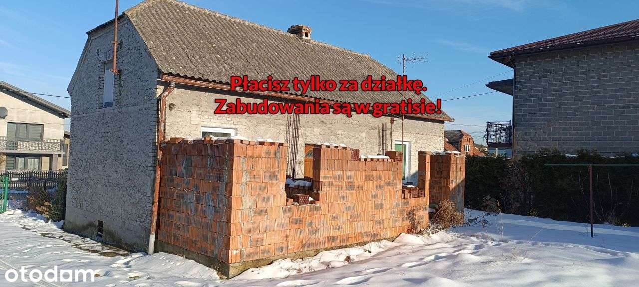 Działka 1,98ha rolne zabudowane Kamienica Polska Zawisna-4