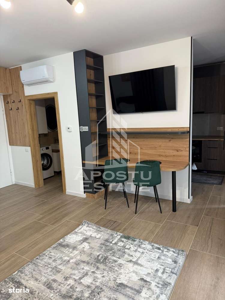 Apartament cu o camera in zona Torontalului, bloc nou, centrala - Imagine principală: 2/8