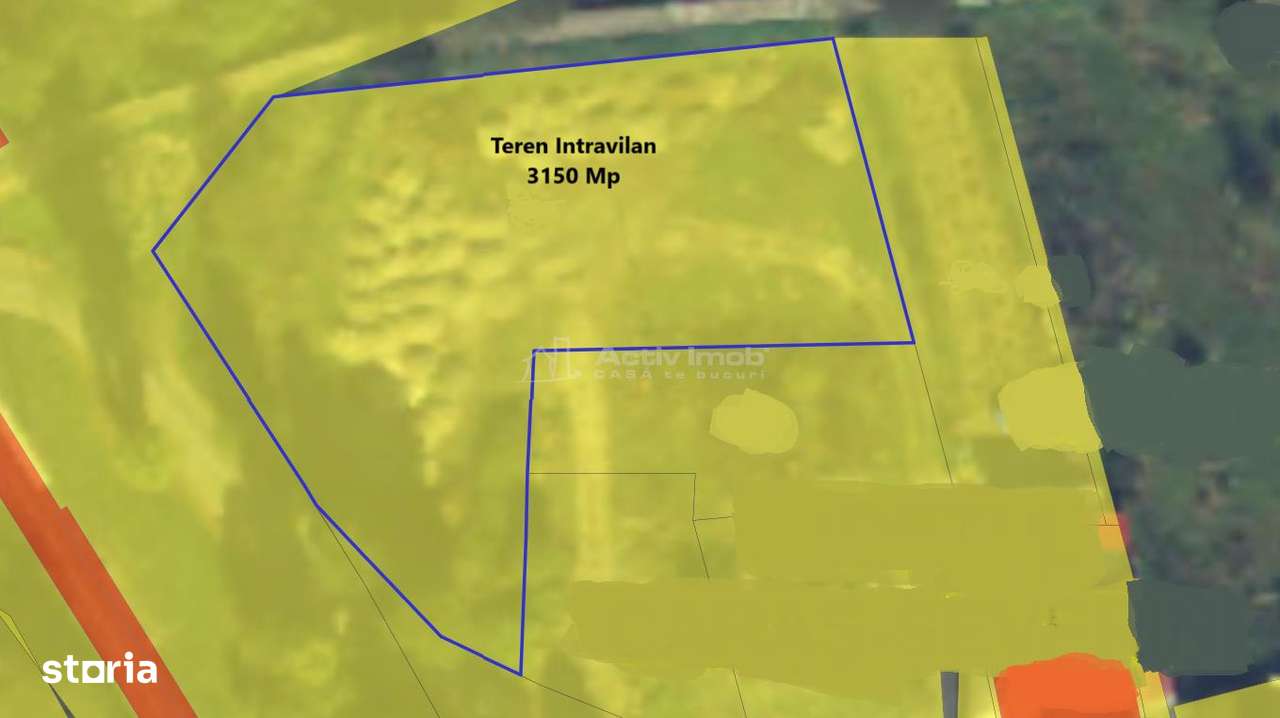Caransebes, Teren INTRAVILAN, 3150 Mp., Zona Teius - Imagine principală: 4/8