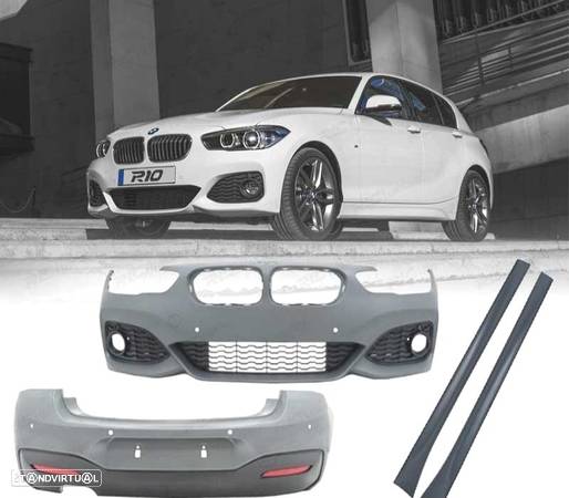 KIT DE CARROÇARIA COMPLETO PARA BMW F20 F21 LCI 15- M-TECH PDC - 1