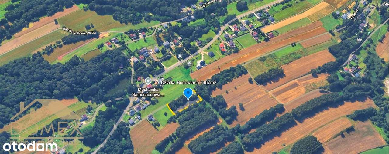 Duża działka w Radlinie – 3467m² - TOP-1