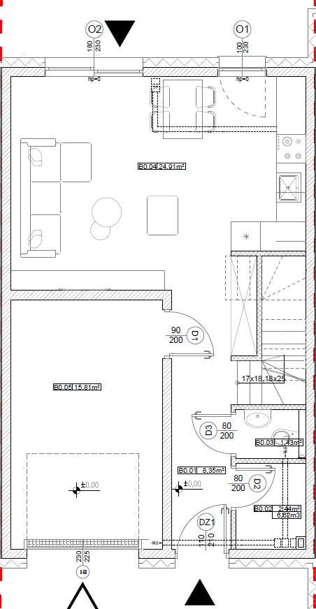 599000 zł - 4 pokojowy dom ok 105 mkw + ogród stan deweloperski-13