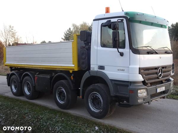 Mercedes-Benz Actros 4141 kiper hydroburta bortmatic stare tacho - 8